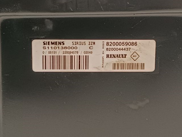 RENAULT MEGANE I Motorvezérlő 3. kép