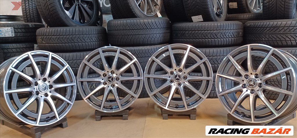 Új! Gyári Mercedes W247 GLA GLB AMG 5x112 8x19 ET49 4db 6. kép