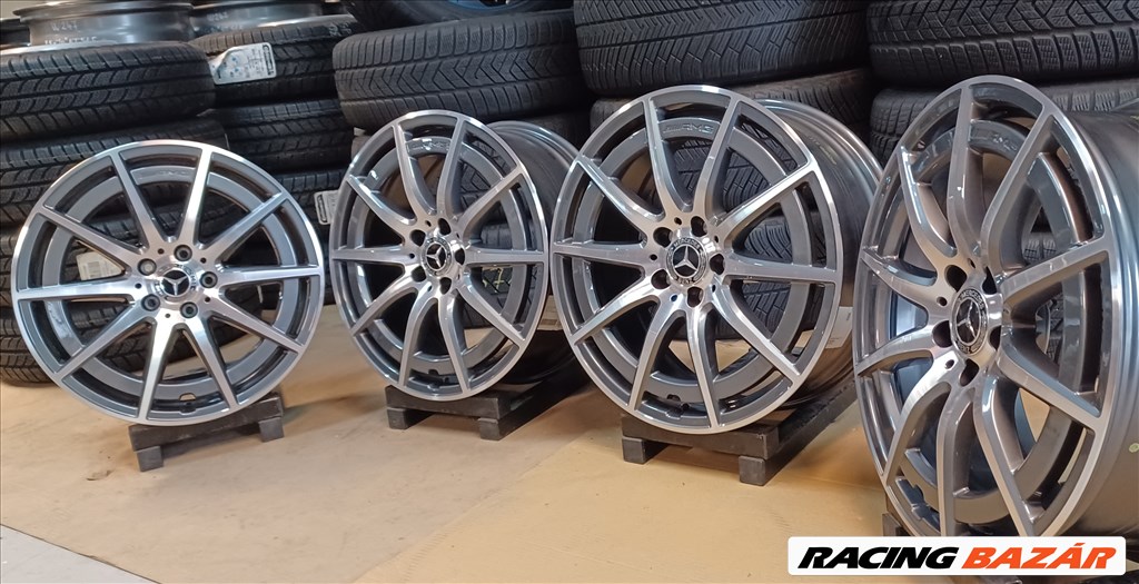 Új! Gyári Mercedes W247 GLA GLB AMG 5x112 8x19 ET49 4db 7. kép