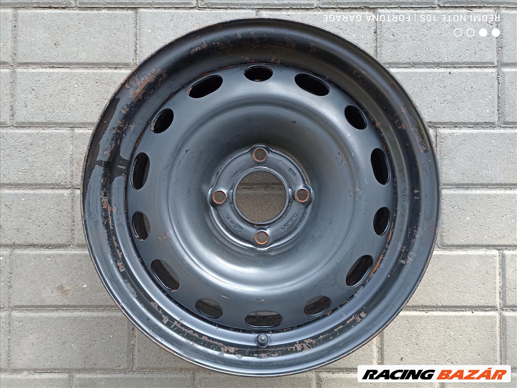 4x108 15" Peugeot / Citroen használt lemezfelni garnitúra +TPMS (R580) 5. kép