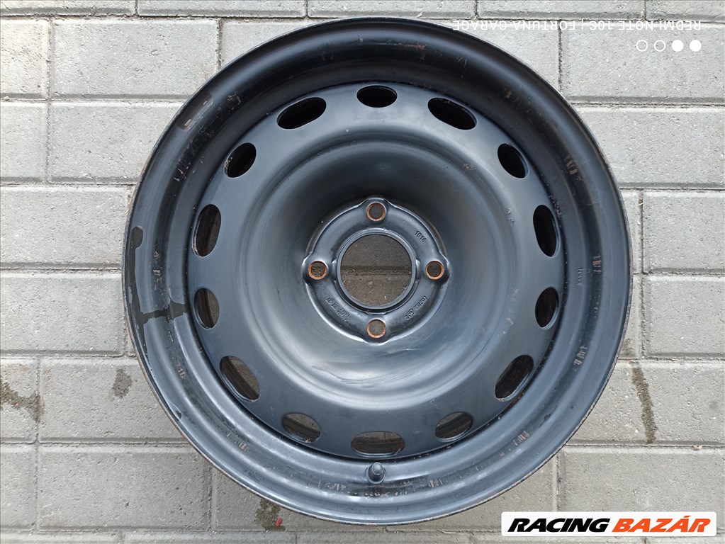 4x108 15" Peugeot / Citroen használt lemezfelni garnitúra +TPMS (R580) 6. kép