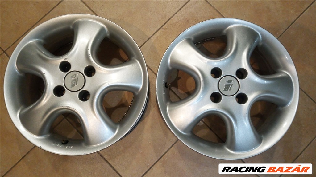  4x100 lyukosztású 6JJ 15" használt alufelni 1. kép