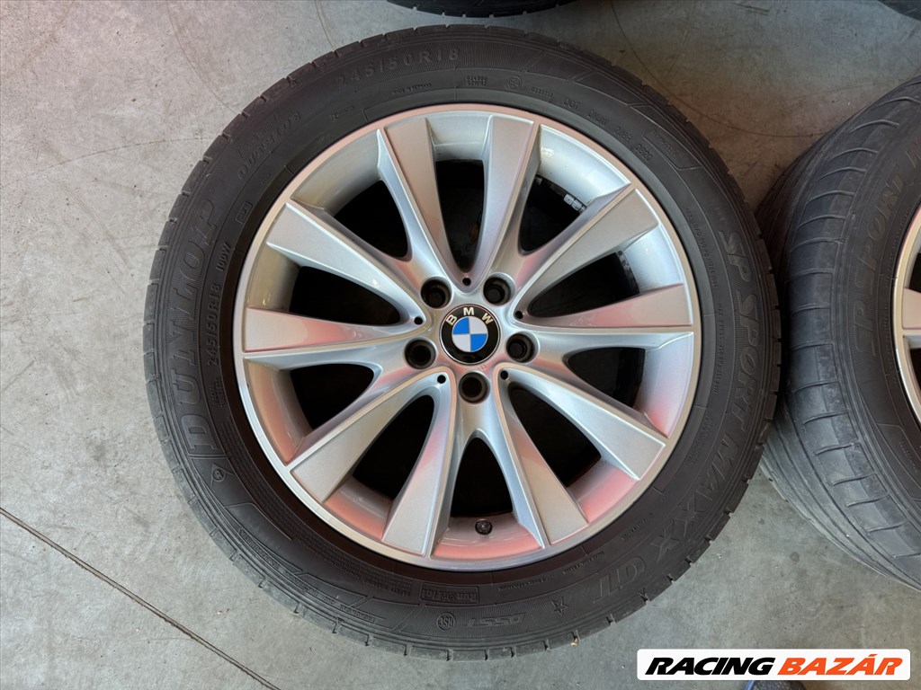 R18 5x120 Original Bmw 8J ET30 - 5 Series F07 7 Series F01 F02 Styling 425 V-Spoke - 4. kép