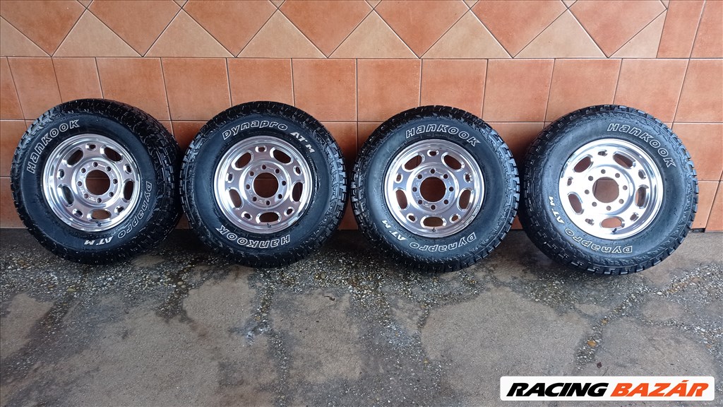 CHEVROLET SILVERADO 16" ALUFELNI 8x165 ÚJSZERŰ NÈGYÈVSZAKOS 245/75R16 GUMIVAL OLCSÒN!!! 1. kép