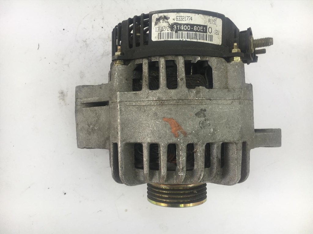 Suzuki Baleno benzines generátor 80A 4PK 63321774 3. kép