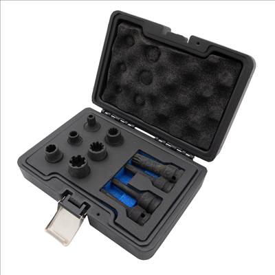 Lincos Féknyereg dugókulcs készlet, 10db VAG, BMW, Mercedes, Porsche - MG93256A