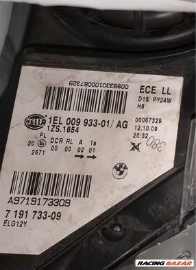 BMW E89 Z4 bal első Bi-Xenon fényszóró  1el00993301 2. kép