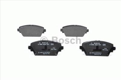 BOSCH 0 986 424 791 - fékbetét NISSAN