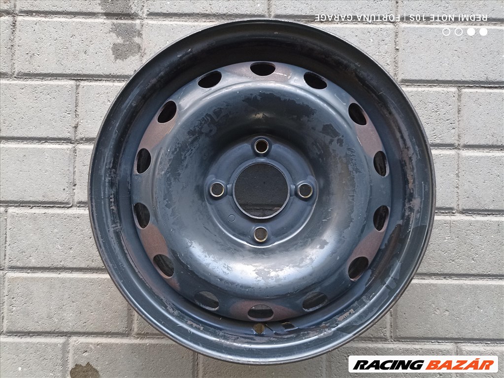 4x108 14" Peugeot/ Citroen használt lemezfelni garnitúra (R587) 6. kép