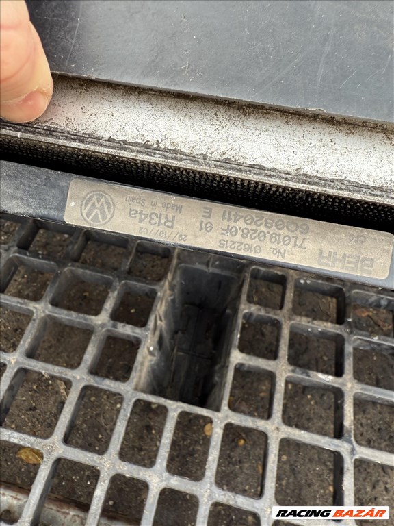 Vw Polo IV vízhűtő klímahűtő ventilátor 3. kép