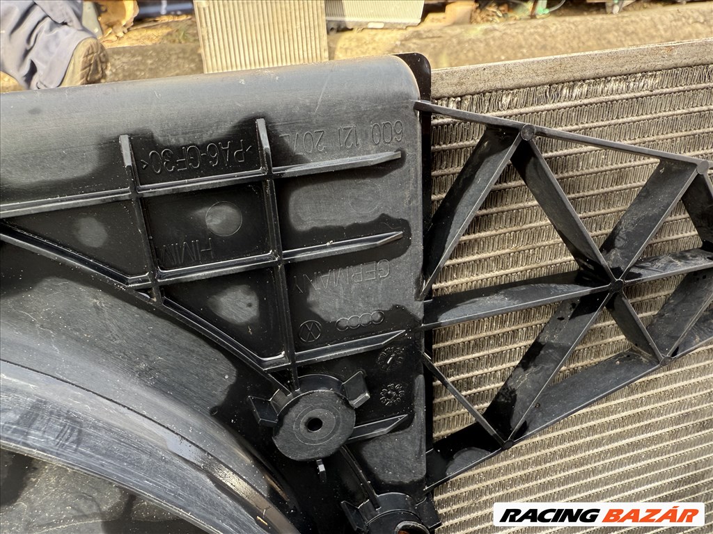 Vw Polo IV vízhűtő klímahűtő ventilátor 4. kép