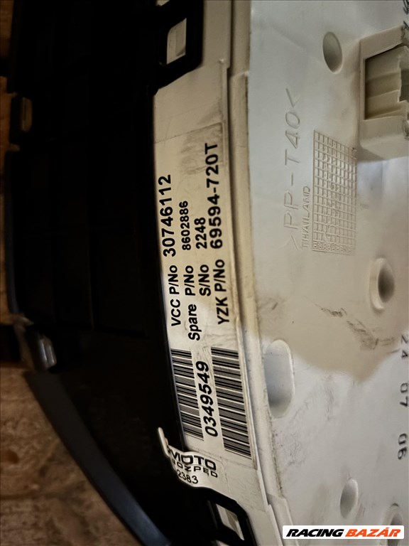 Volvo S60, Volvo V70, Volvo XC70 km óracsoport 30746112 4. kép