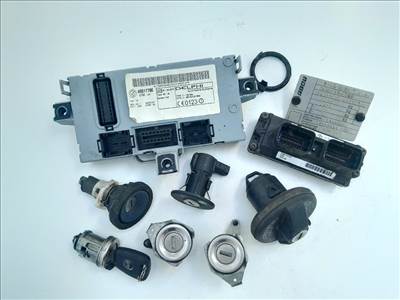 Fiat Punto 1.2 benzin ECU szett: ECU, body computer, 1 db kulcs, zárak, zárható tanksapka, immo karika. 55181132