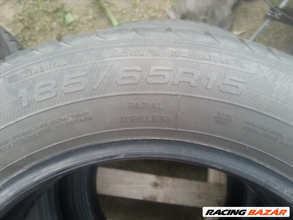 185/65R15 Goodyear használt nyári gumi garnitúra 6. kép