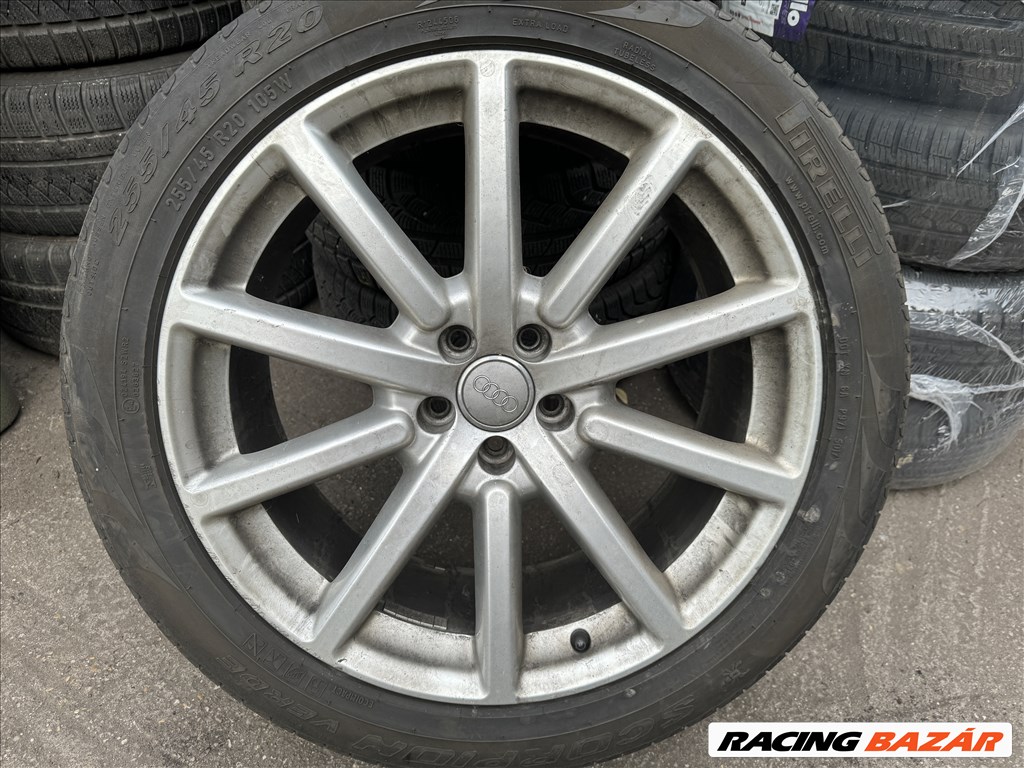 Audi gyári S-Line 8,5X20-as 5X112-es ET33-as könnyűfém felni garnitura eladó 1. kép