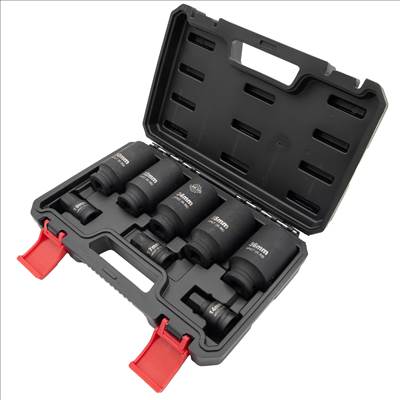 Lincos Kardántengely ütvecsavarozó dugókulcs készlet, 12pt 30-36mm, hatlapú 14-19mm, 8db - MG93301