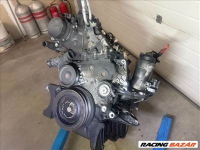 BMW M47 20D  204D4 163LE motor blokk E60 E61 E90 E87