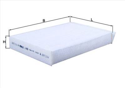 MAHLE LA 449 - pollenszűrő OPEL SUZUKI VAUXHALL