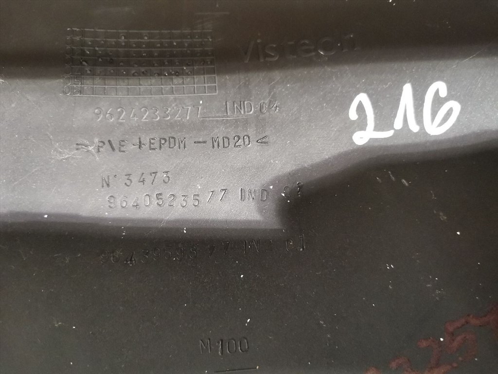 PEUGEOT 206 SW (2E/K) 1.4 Kilométeróra Keret #23251# 9624233277 3. kép
