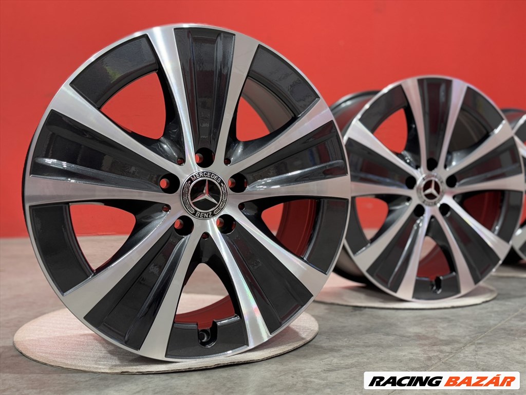 R18 5x112 Original Mercedes 8J ET43 E-class W213 S213 C238 A238 egyedi alufelnik  3. kép