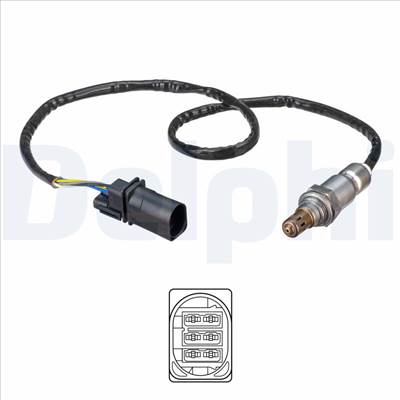 DELPHI ES21303-12B1 - lambdaszonda CHEVROLET OPEL VAUXHALL