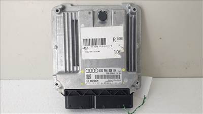 510885 Audi A6 C6, 2008, Motorvezérlő, Ecu, 0281014261, 03G906016MH, Bosch.