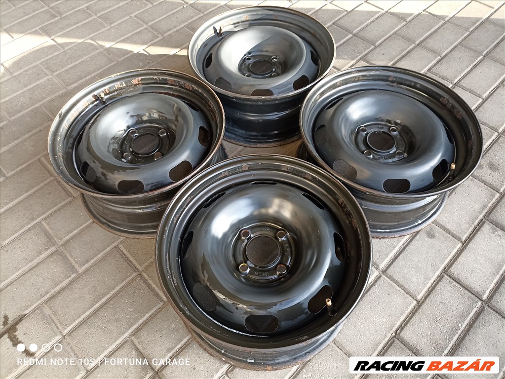 4x108 15" Peugeot / Citroen használt lemezfelni garnitúra (R555) 2. kép