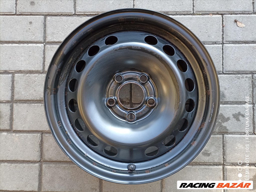 5x110 15" Opel Vectra használt lemezfelni garnitúra (R581) 4. kép