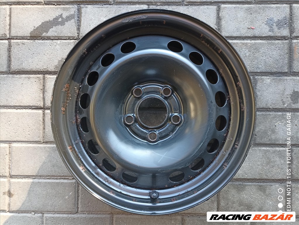 5x110 15" Opel Vectra használt lemezfelni garnitúra (R581) 5. kép