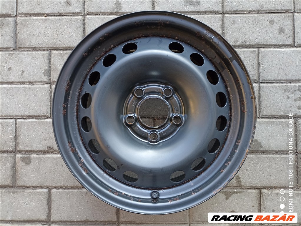 5x110 15" Opel Vectra használt lemezfelni garnitúra (R581) 6. kép