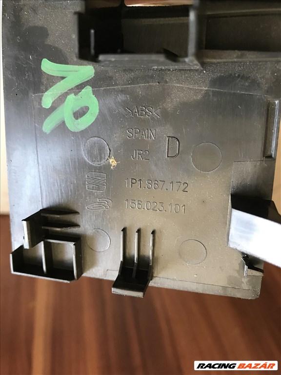 Seat León II 1P _ jobb első ablakemelő kapcsoló keret 1p1867172 2. kép