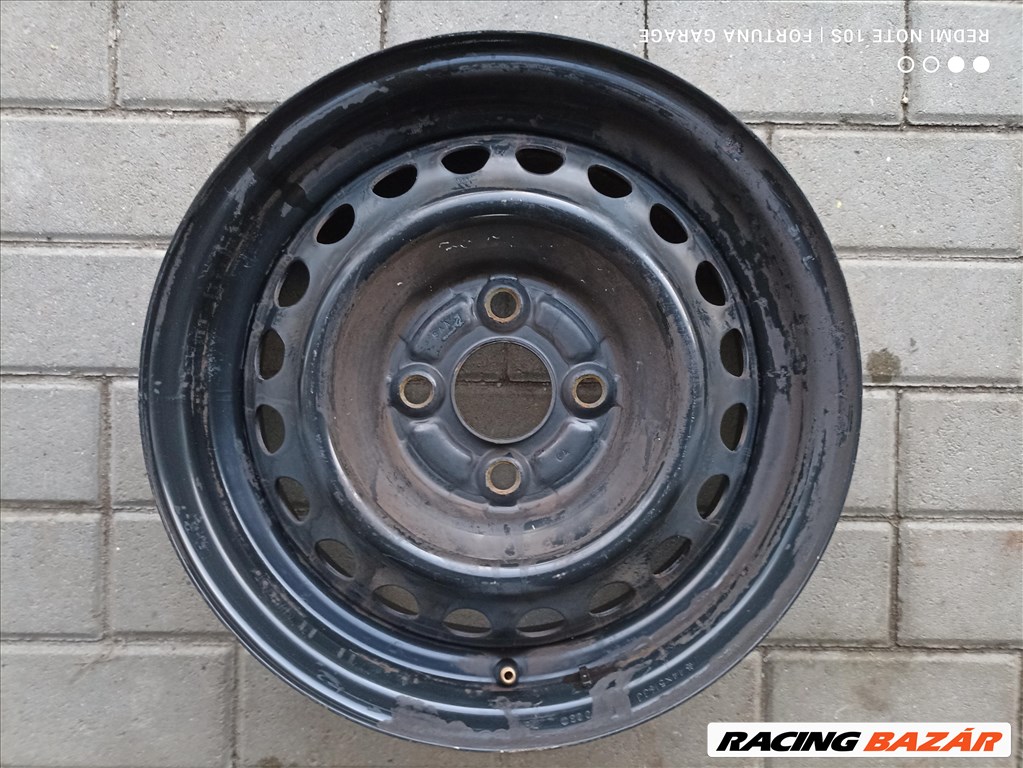 4x100 14" Honda használt lemezfelni garnitúra (R589) 6. kép