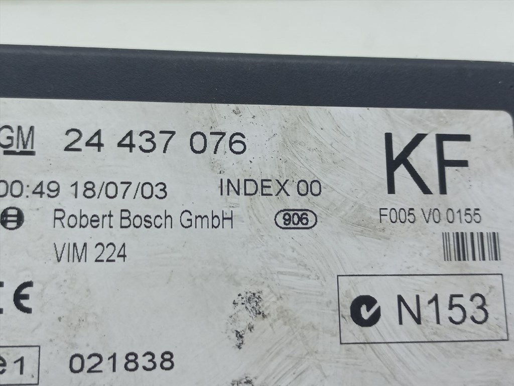 OPEL ZAFIRA A (F75_) 2.0 DTI 16V Központizár Elektronika #17622# 10. kép