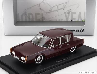 TATRA 603 X/2 CZECH REPUBLIC 1966 WITH USB STICK DIGITAL VERSION BOOK OF THE YEAR CATALOGUE 2024 RED