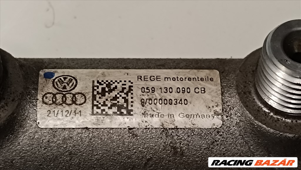 Audi A4, A5, A6, A7, A8, Volkswagen Touareg rail cső  059130090cb 2. kép