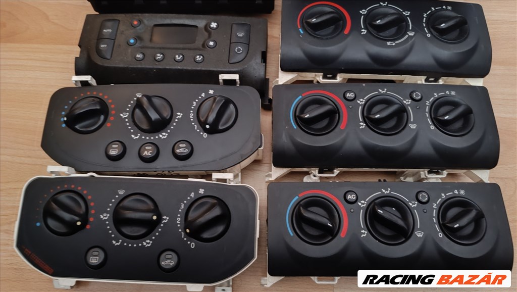 Renault Clio II, Renault Mégane II, Renault Modus, Renault Clio III Fűtés kapcsoló panel  2. kép