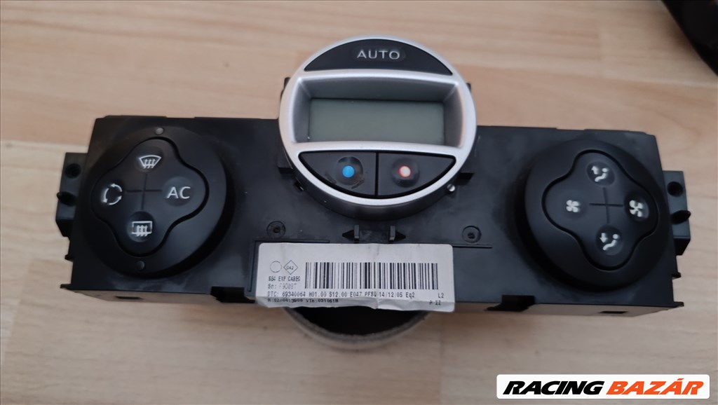 Renault Clio II, Renault Mégane II, Renault Modus, Renault Clio III Fűtés kapcsoló panel  8. kép