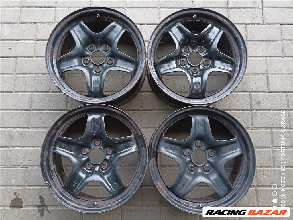 5x120 16" Opel Insignia használt acélfelni garnitúra +TPMS (R586) 1. kép
