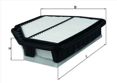 MAHLE LX 3298 - légszűrő CHEVROLET OPEL VAUXHALL