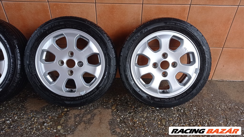 MITSUBISHI COLT 15" ALUFELNI 4X114,3 NYARI 195/50R15 GUMIVAL OLCSÒN!!! 3. kép