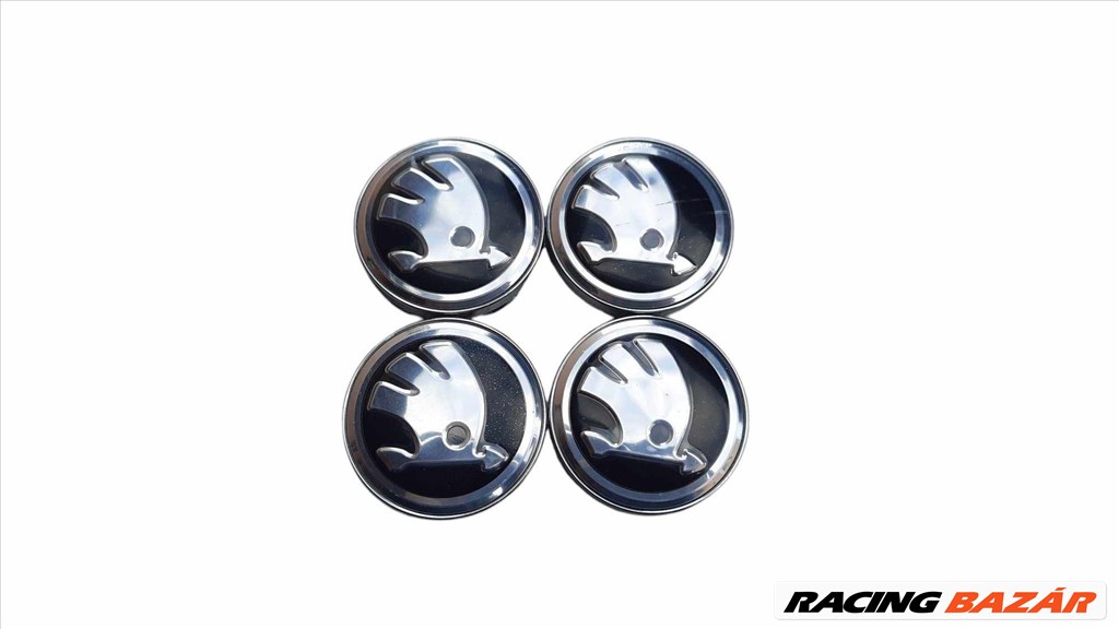 Skoda kerékagy porvédő kupak felni közép díszkupak 60 mm 1. kép