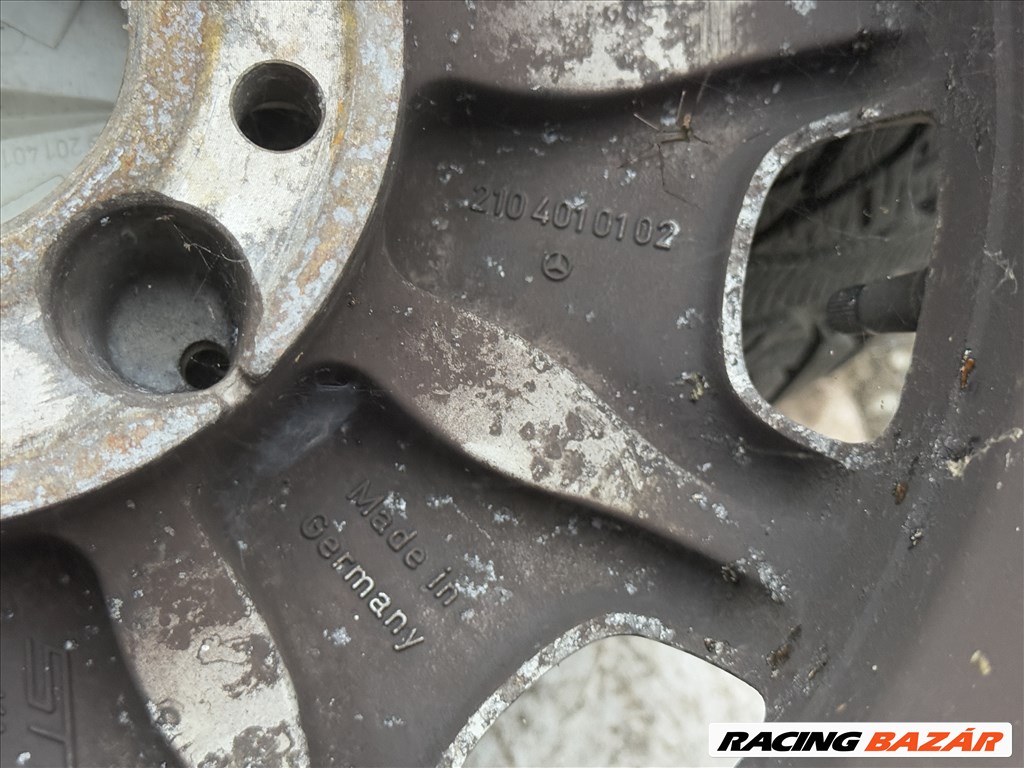 Mercedes E osztály W210 gyári alufelni 2104010102 205/65 R15 Téli gumival 15 col, 15 colos 14. kép