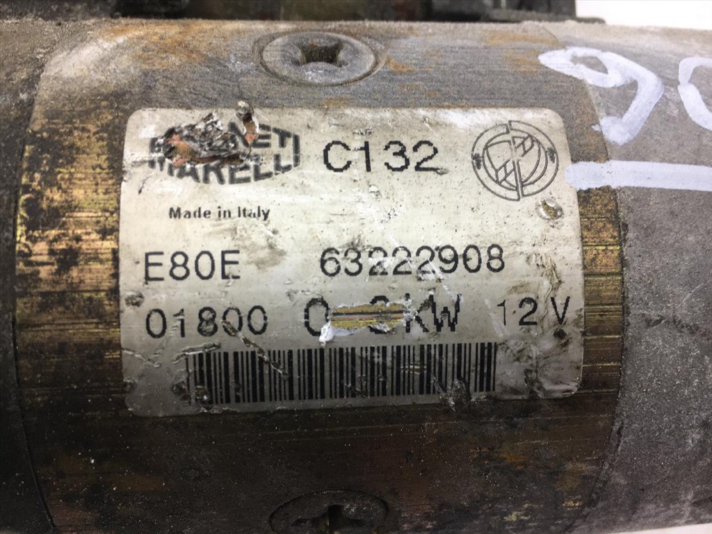 0.9 benzin Önindító FIAT 127 (127_) 00286 3. kép