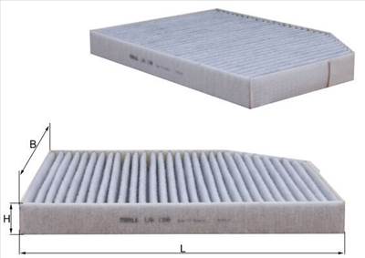 MAHLE LAK 1398 - pollenszűrő ALPINA BMW TOYOTA