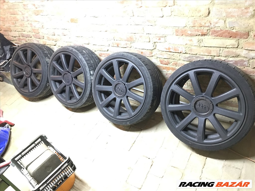 Audi gyári alufelni 20” , gumival 5x112 et48 245/30r20  2. kép