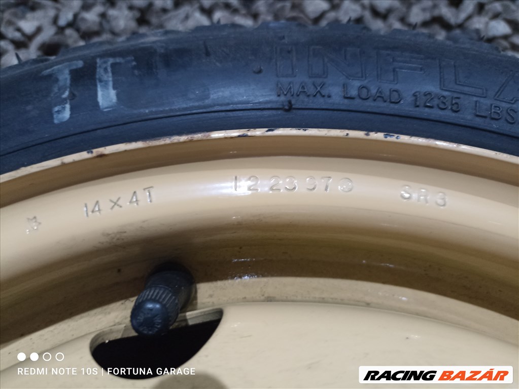 4x100 14" Honda használt mankókerék (10) 2. kép