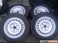  5x120 gyári VW lemezfelni, rajta 205/65R16C Hankook kisteher nyári gumi 