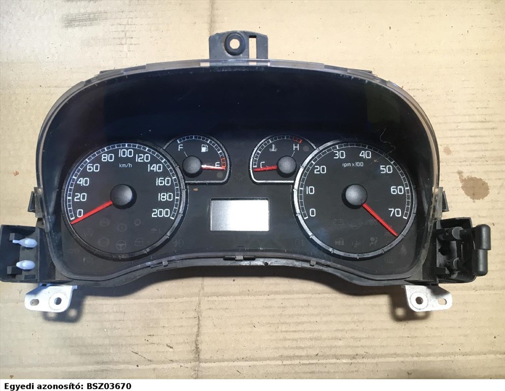 Fiat punto 2003-2010 1.3 jtd fordulatszám mérős bontott óracsoport 51703280 5. kép