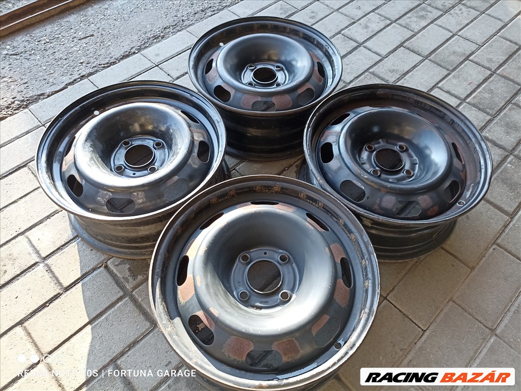 4x108 15" Peugeot / Citroen használt lemezfelni garnitúra (R579) 2. kép