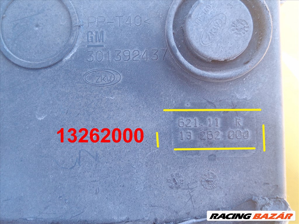 ködlámpa  jobb oldali Opel  . 13262000 2. kép